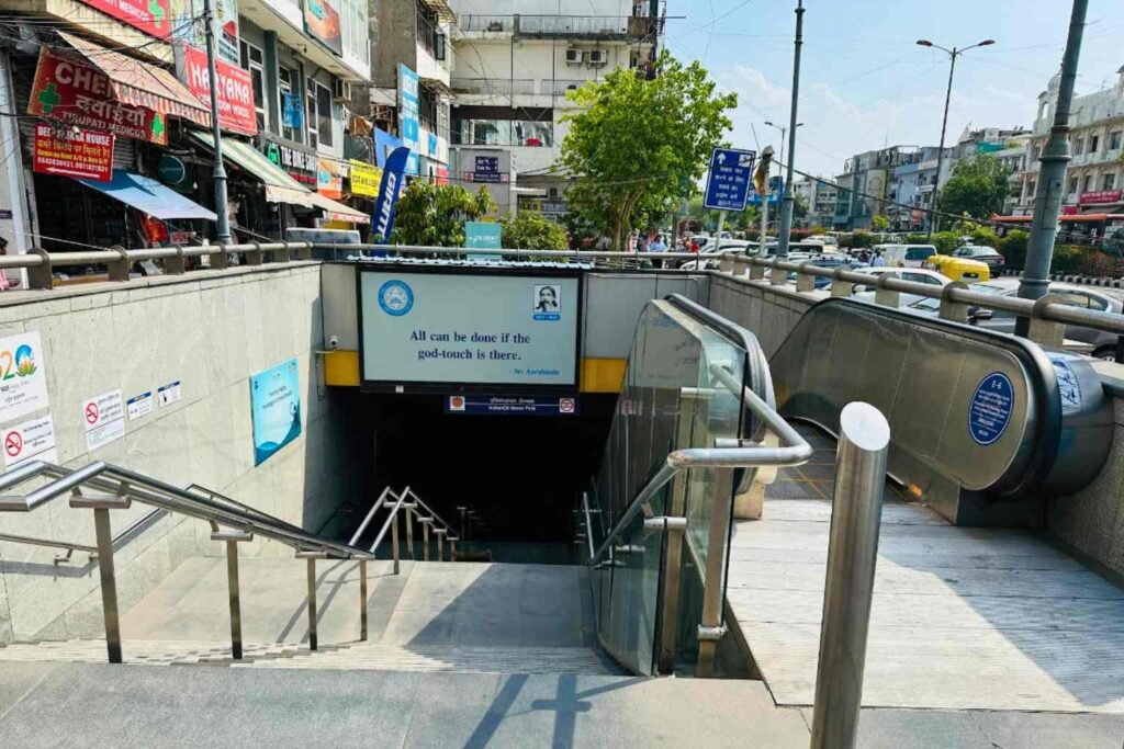 green park metro station gate no 4